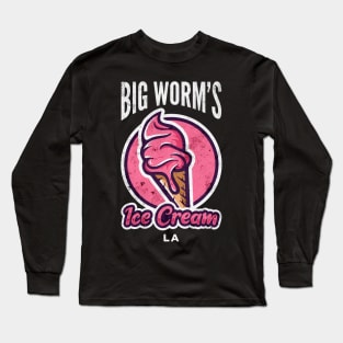 Big Worm's Ice Cream Long Sleeve T-Shirt